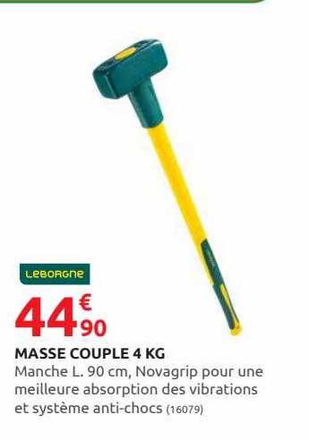 Masse Couple 4 Kg Leborgne
