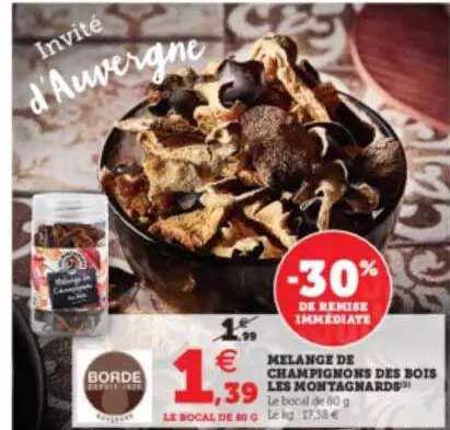 Mélange De Champignons Des Bois Les Montagnards