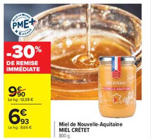 miel de nouvelle-aquitaine miel crétet