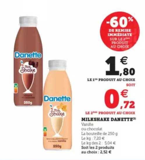 Milkshake Danette