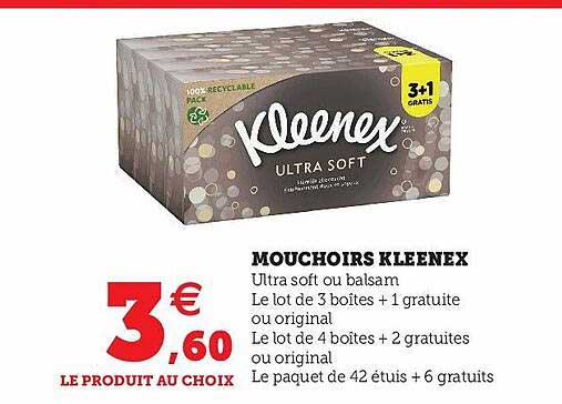 Mouchoirs Kleenex