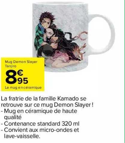Mug Demon Slayer Tanjiro