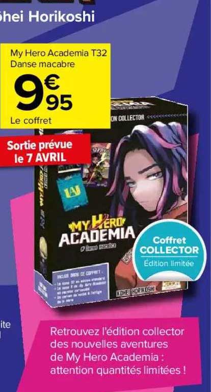 my hero academia t32 danse macabre