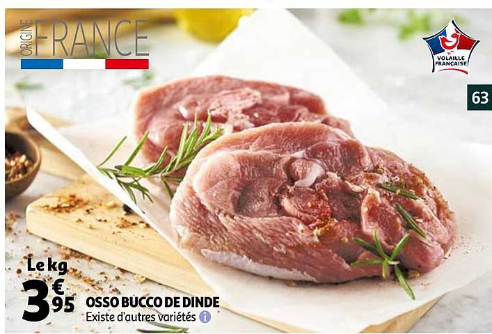osso bucco de dinde