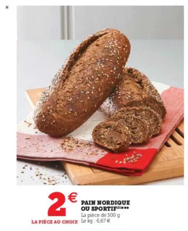 pain nordique ou sportif