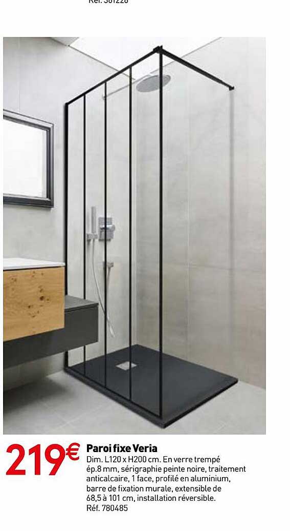 Paroi Fixe Veria