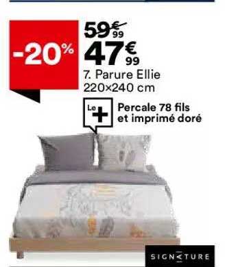 parure ellie 220 x 240 cm signature