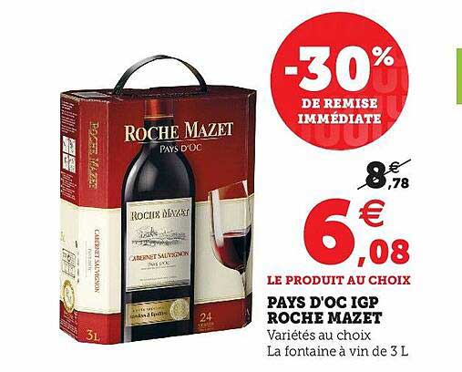 pays d'oc igp roche mazet