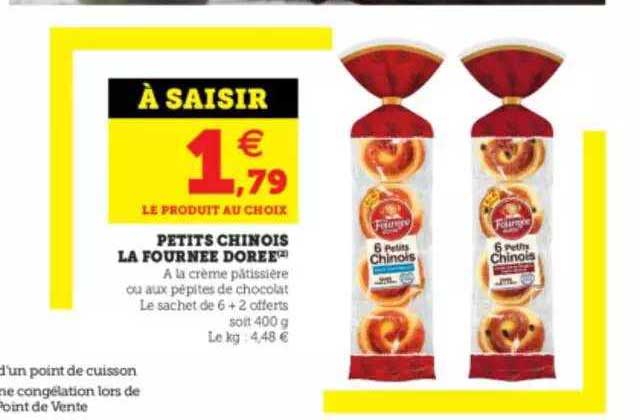 petits chinois la fournée dorée