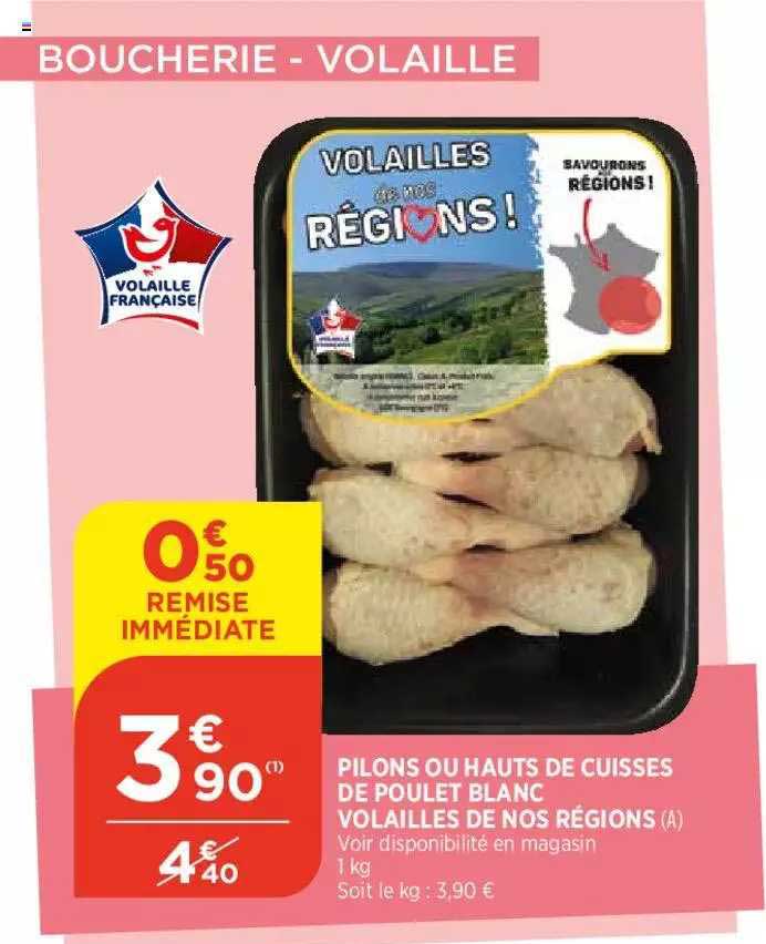 Pilons Ou Hauts De Cuisses De Poulet Blanc Volailles De Nos Régions