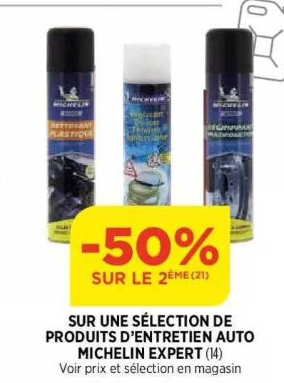 produits d'entretien auto michelin expert
