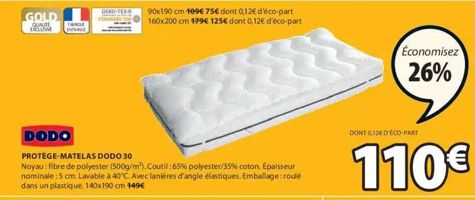 protège-matelas dodo 30