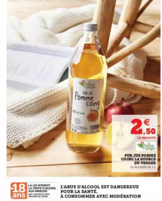 pur jus pomme coing la source du verger