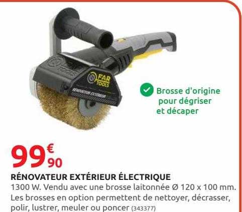 rénovateur extérieur électrique