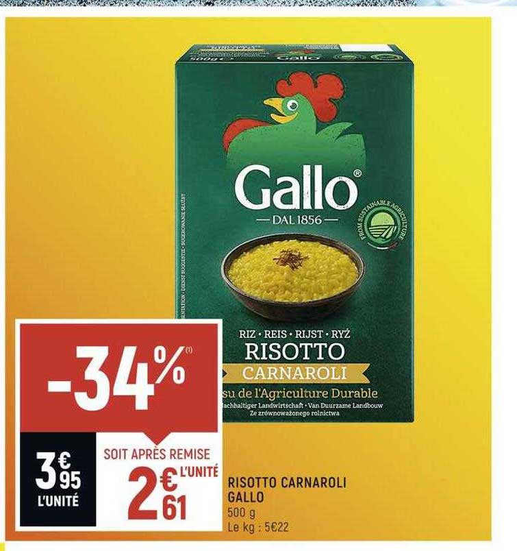 risotto carnaroli gallo