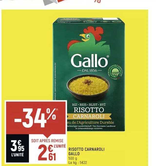 risotto carnaroli gallo