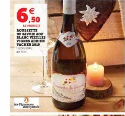 roussette de savoie aop blanc vikilles vignes adrien vacher 2019