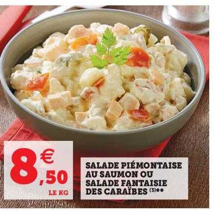 Salade Piémontaise Au Saumon Ou Salade Fantaisie Des Caraïbes