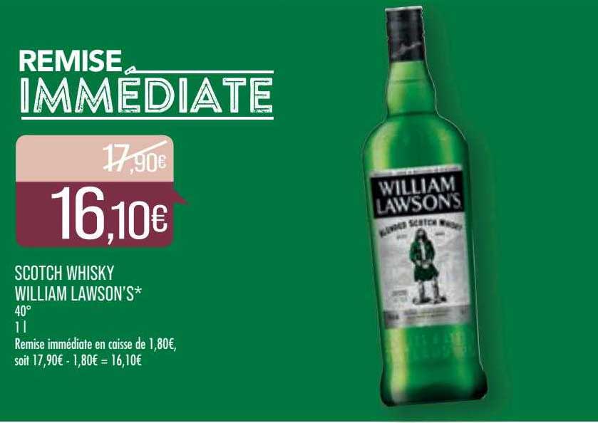 scotch whisky william lawson's