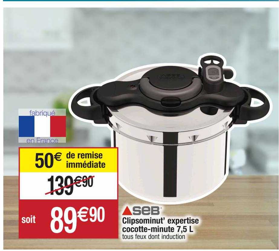seb clipsominut expertise cocotte-minute