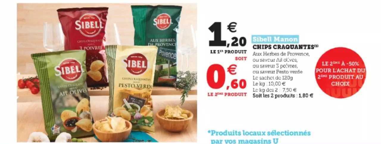 sibell chips craquantes