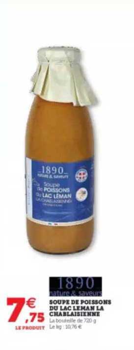 soupe de poissons du lac leman la chablaisienne