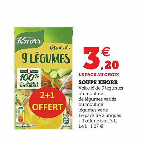 Soupe Knorr
