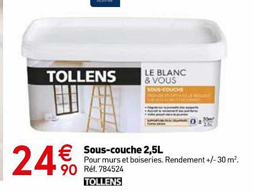 sous-couche 2.5l tollens