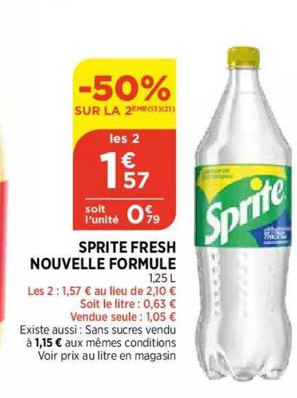 sprite fresh nouvelle formule