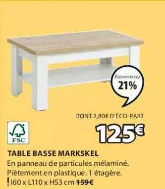 Table Basse Markskel