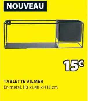 tablette vilmer