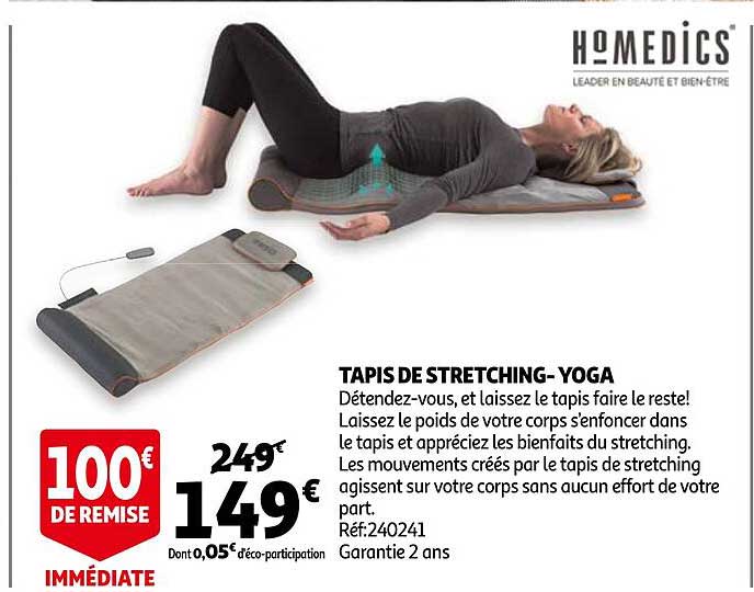 tapis de stretching- yoga
