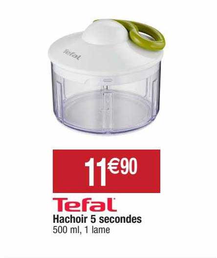 tefal hachoir 5 secondes