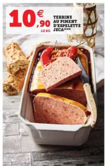 terrine au piment d'espelette jeca