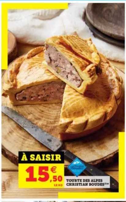tourte des alpes christian boudes