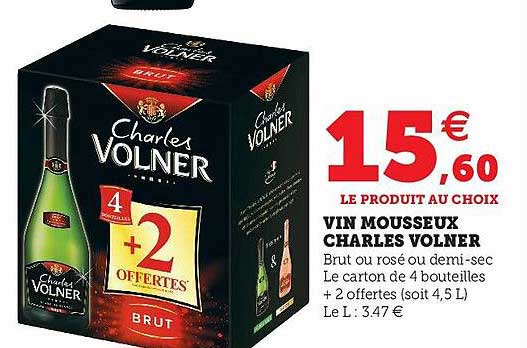 vin mousseux charles volner