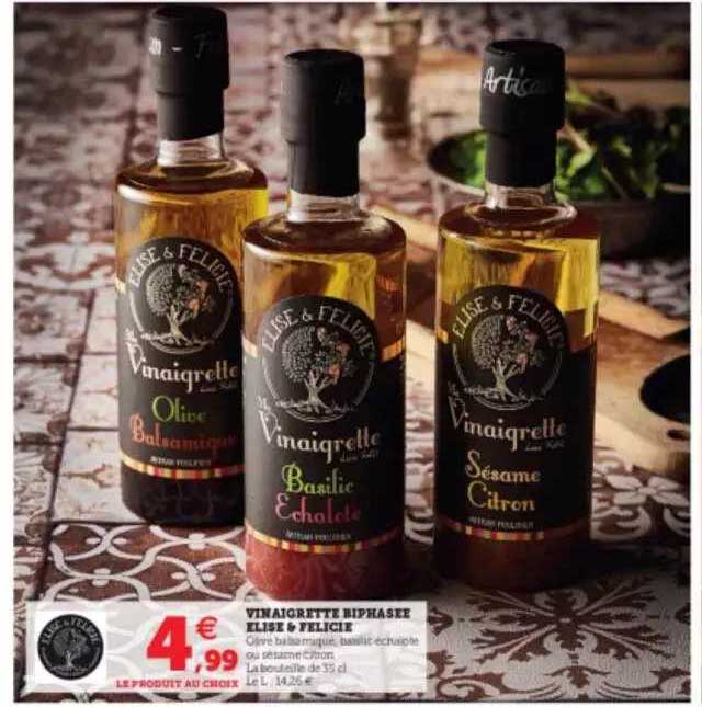 vinaigrette biphasée elise & felicie