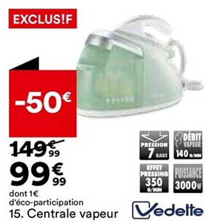 Centrale Vapeur Vedette