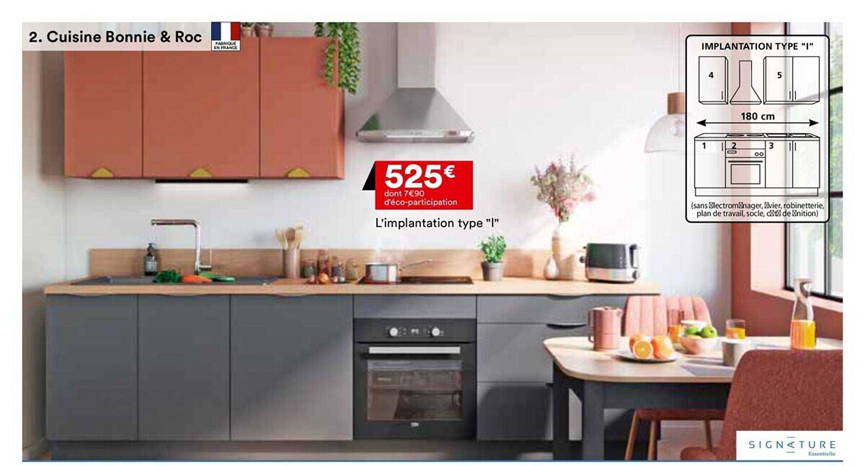 l'implantation type "l" signature