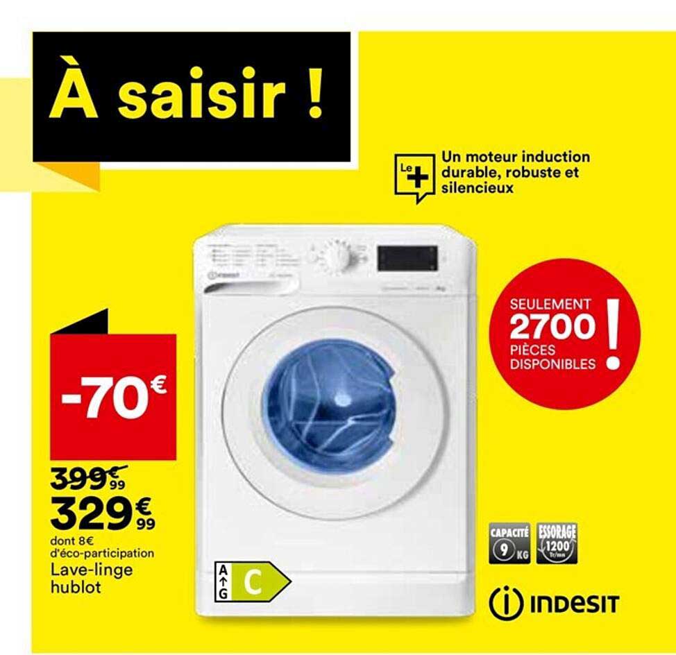 lave-linge hublot indesit