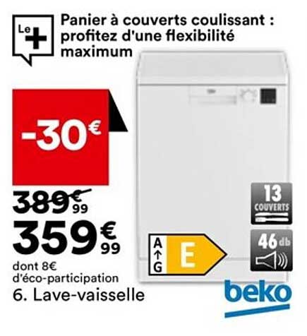 lave-vaisselle beko