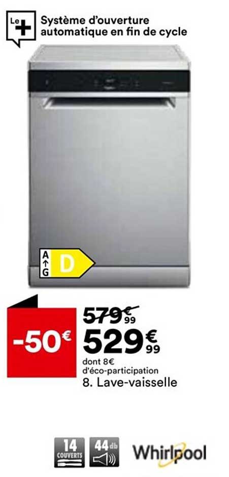 lave-vaisselle whirlpool