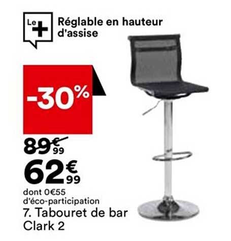 tabouret de bar clark 2