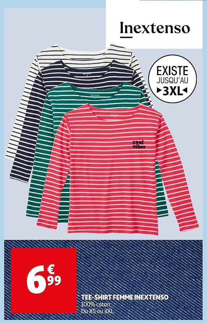 tee-shirt femme inextenso