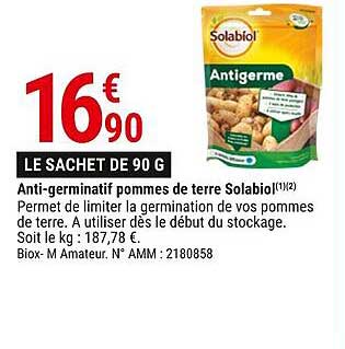 Anti-germinatif Pommes De Terre Solabiol