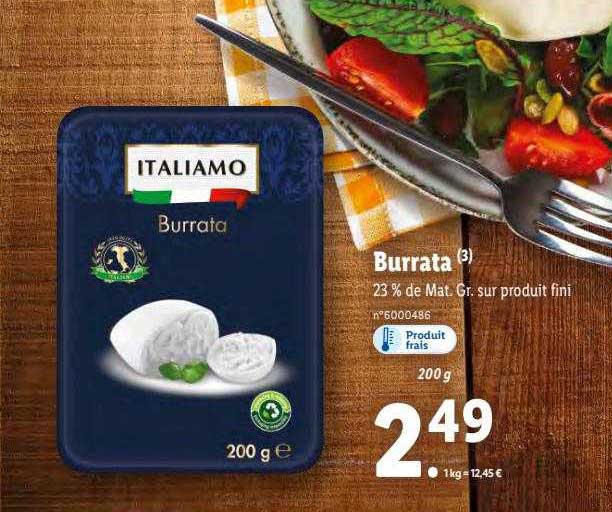 Burrata Italiamo