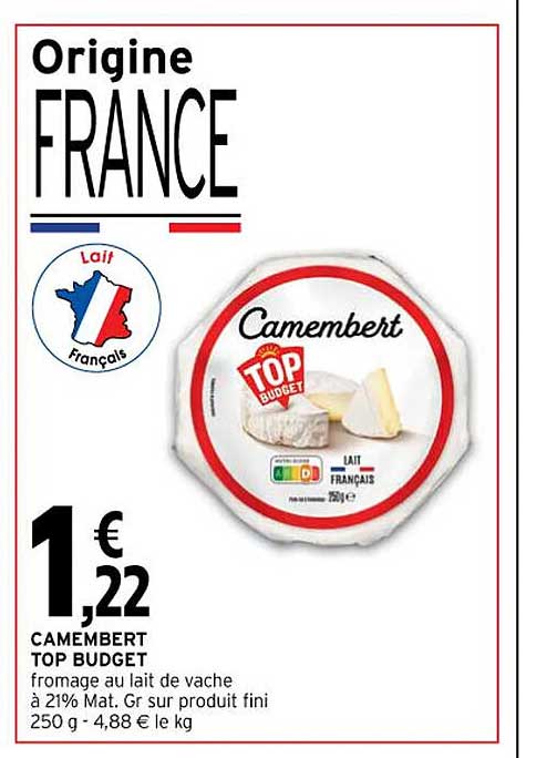Camembert Top Budget