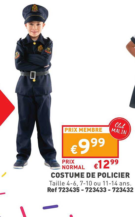 costume de policier