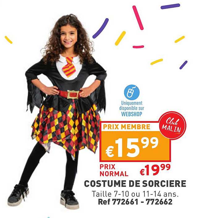 costume de sorcière