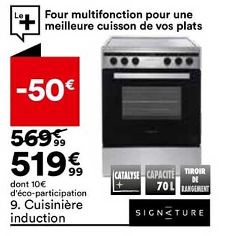 Cuisinière Induction Signature